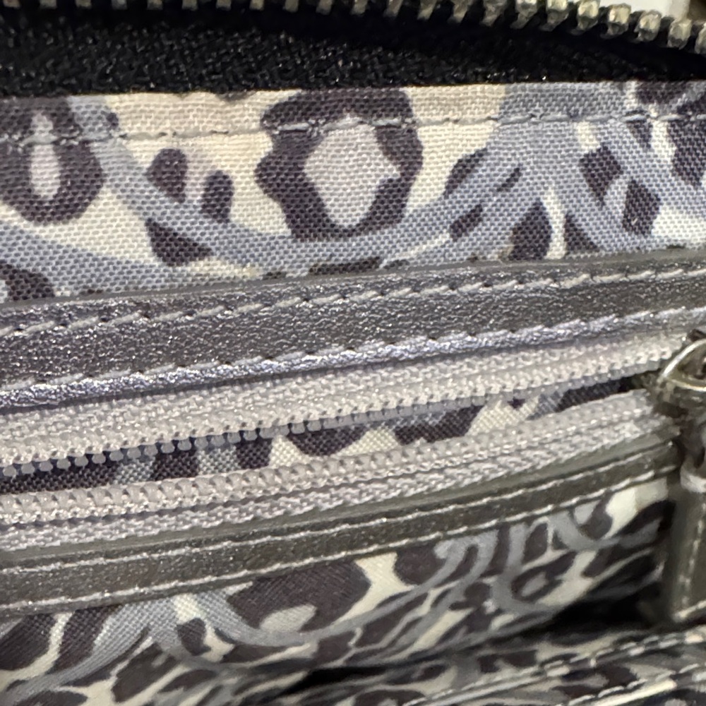 Coach Poppy Ocelot Metallic Wristlet - Picture 9 of 9